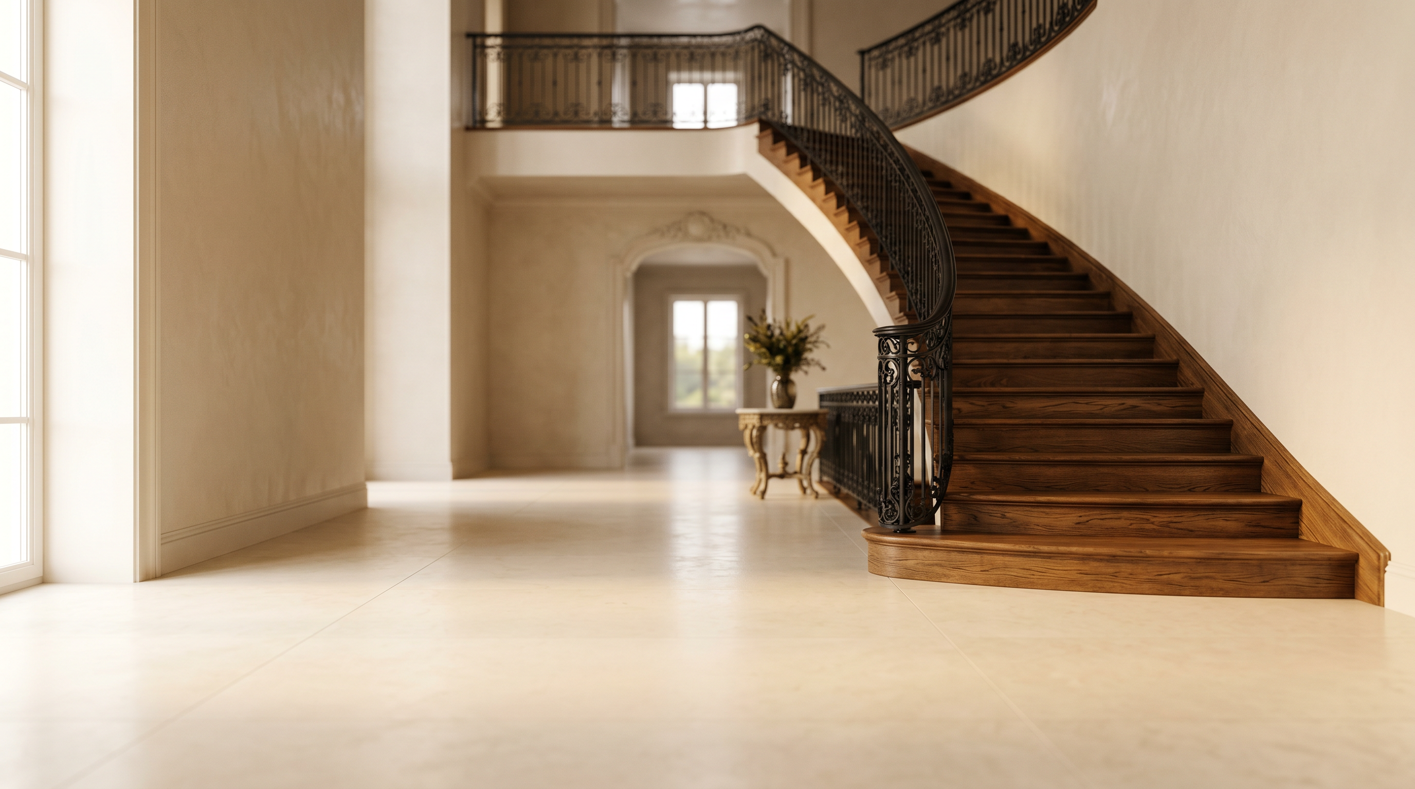 Entrada — Escada de Madeira