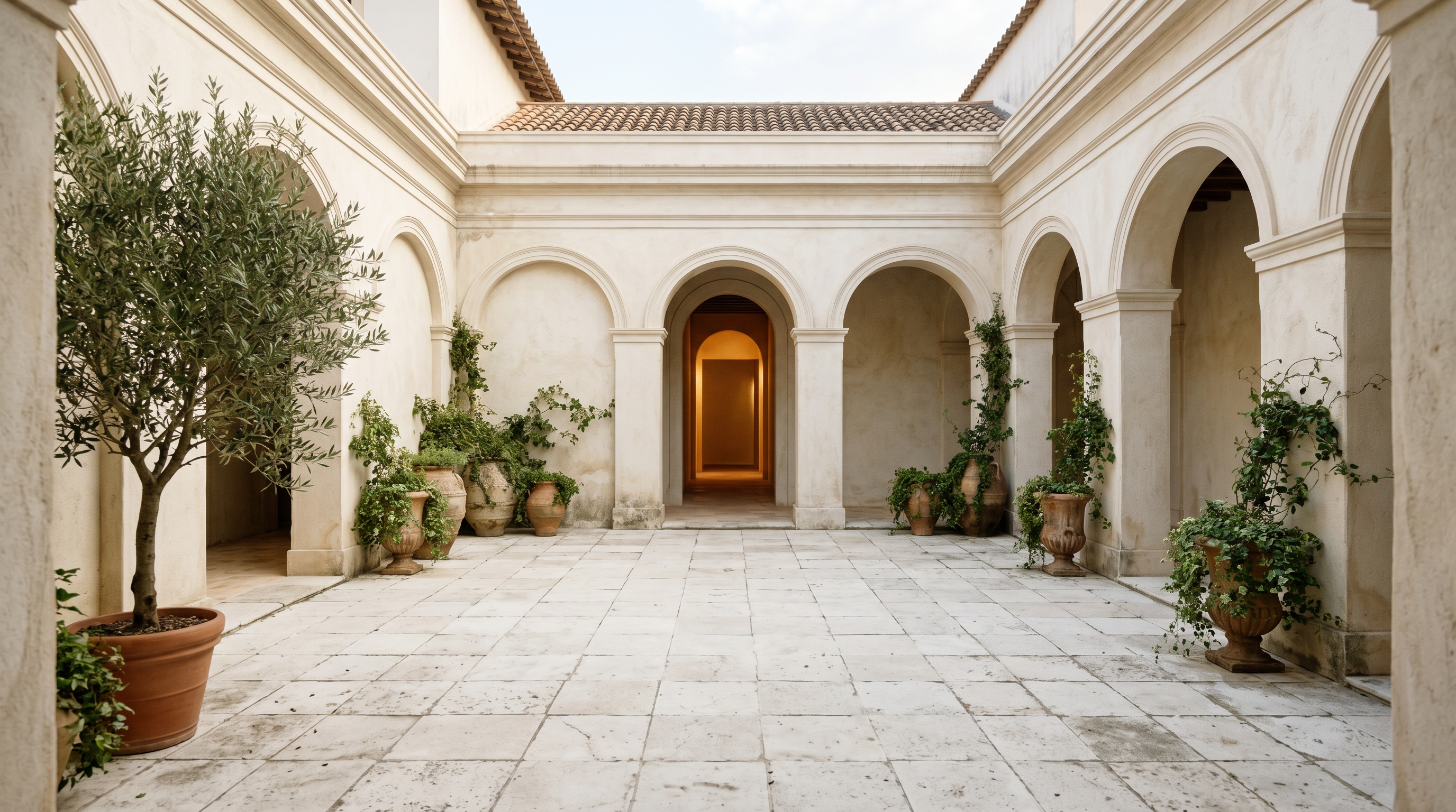 Pátio Interno — Coração da Casa